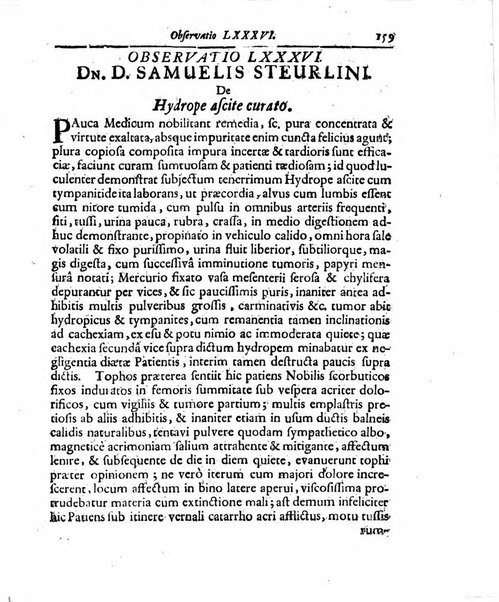 Academiae Caesareo-Leopoldinae naturae curiosorum ephemerides, sive Observationum medico.phisicarum ...