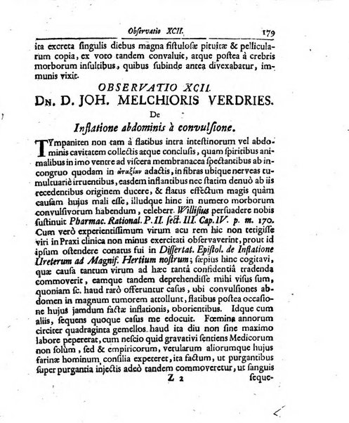 Academiae Caesareo-Leopoldinae naturae curiosorum ephemerides, sive Observationum medico.phisicarum ...