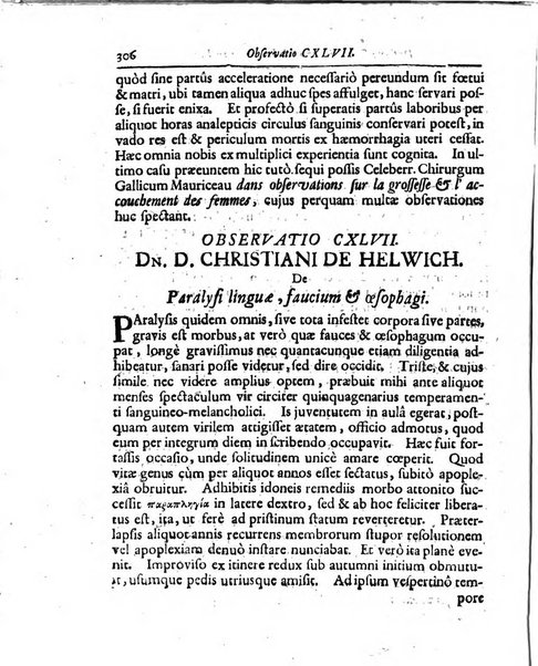 Academiae Caesareo-Leopoldinae naturae curiosorum ephemerides, sive Observationum medico.phisicarum ...