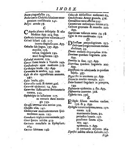 Academiae Caesareo-Leopoldinae naturae curiosorum ephemerides, sive Observationum medico.phisicarum ...