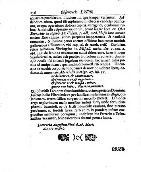 Academiae Caesareo-Leopoldinae naturae curiosorum ephemerides, sive Observationum medico.phisicarum ...