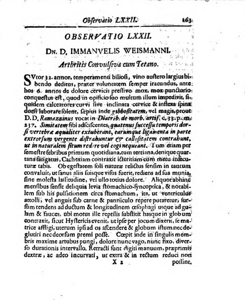 Academiae Caesareo-Leopoldinae naturae curiosorum ephemerides, sive Observationum medico.phisicarum ...