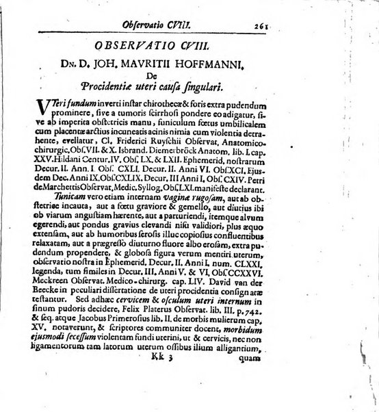 Academiae Caesareo-Leopoldinae naturae curiosorum ephemerides, sive Observationum medico.phisicarum ...