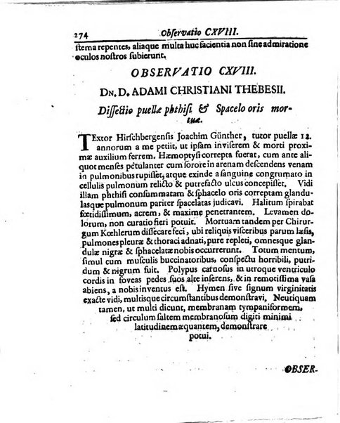 Academiae Caesareo-Leopoldinae naturae curiosorum ephemerides, sive Observationum medico.phisicarum ...