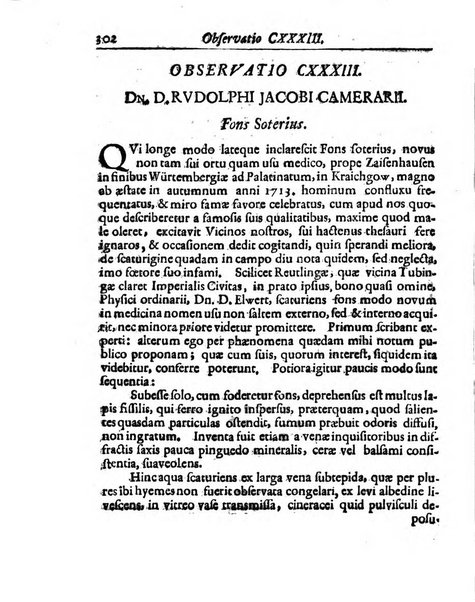 Academiae Caesareo-Leopoldinae naturae curiosorum ephemerides, sive Observationum medico.phisicarum ...