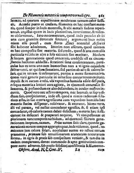 Academiae Caesareo-Leopoldinae naturae curiosorum ephemerides, sive Observationum medico.phisicarum ...