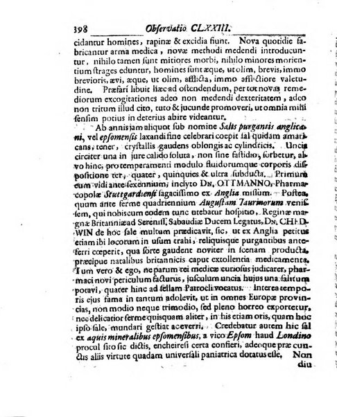 Academiae Caesareo-Leopoldinae naturae curiosorum ephemerides, sive Observationum medico.phisicarum ...