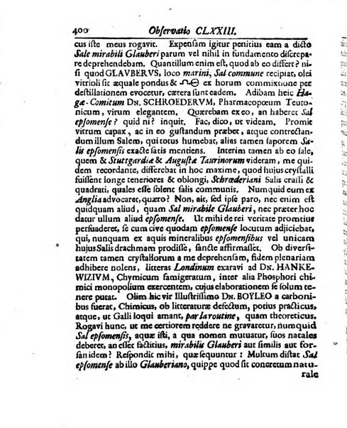 Academiae Caesareo-Leopoldinae naturae curiosorum ephemerides, sive Observationum medico.phisicarum ...