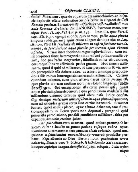 Academiae Caesareo-Leopoldinae naturae curiosorum ephemerides, sive Observationum medico.phisicarum ...