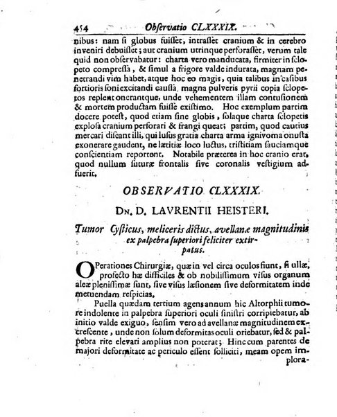 Academiae Caesareo-Leopoldinae naturae curiosorum ephemerides, sive Observationum medico.phisicarum ...