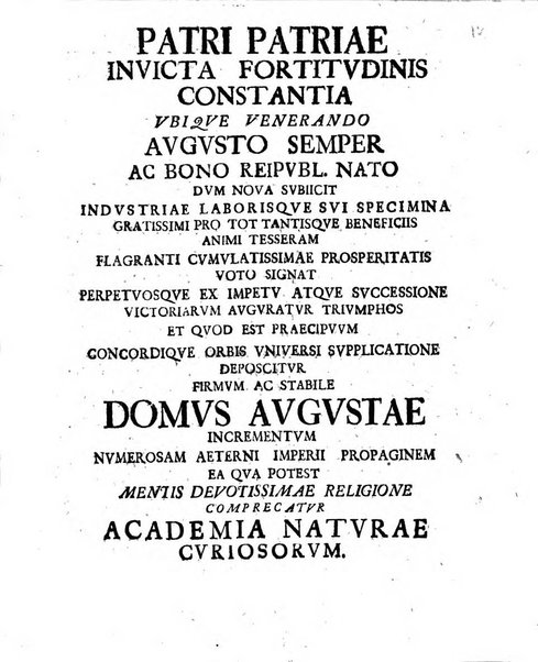 Academiae Caesareo-Leopoldinae naturae curiosorum ephemerides, sive Observationum medico.phisicarum ...