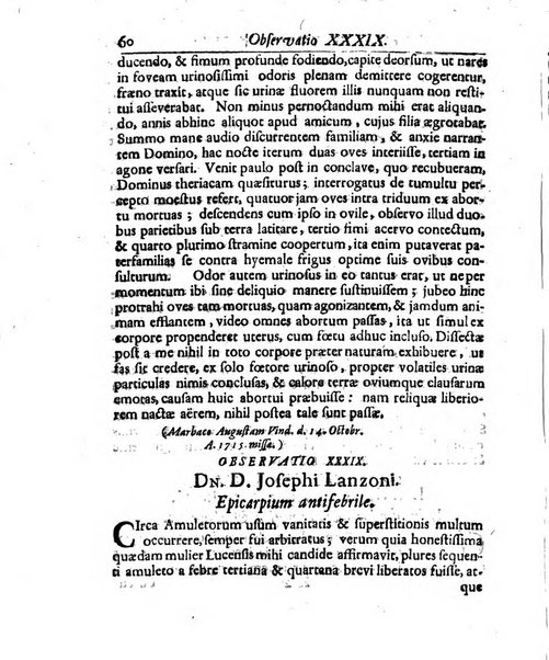 Academiae Caesareo-Leopoldinae naturae curiosorum ephemerides, sive Observationum medico.phisicarum ...