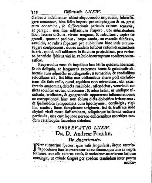 Academiae Caesareo-Leopoldinae naturae curiosorum ephemerides, sive Observationum medico.phisicarum ...