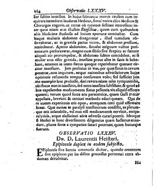 Academiae Caesareo-Leopoldinae naturae curiosorum ephemerides, sive Observationum medico.phisicarum ...