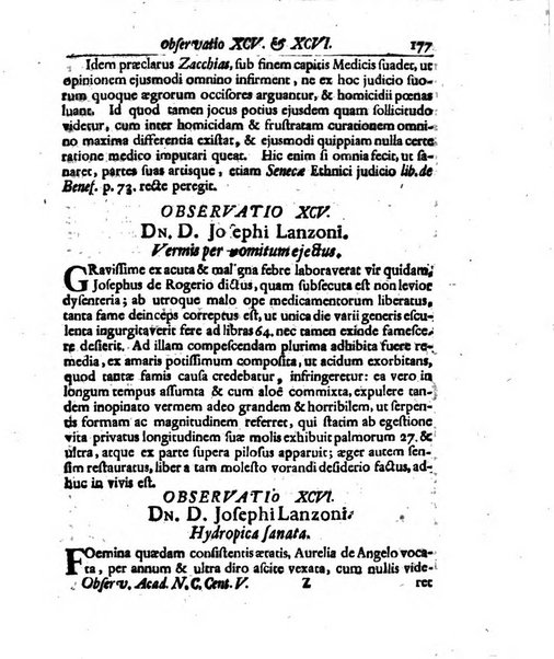 Academiae Caesareo-Leopoldinae naturae curiosorum ephemerides, sive Observationum medico.phisicarum ...