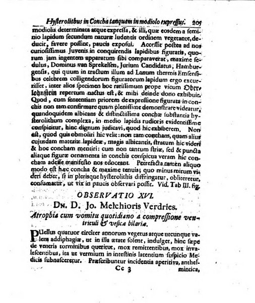 Academiae Caesareo-Leopoldinae naturae curiosorum ephemerides, sive Observationum medico.phisicarum ...