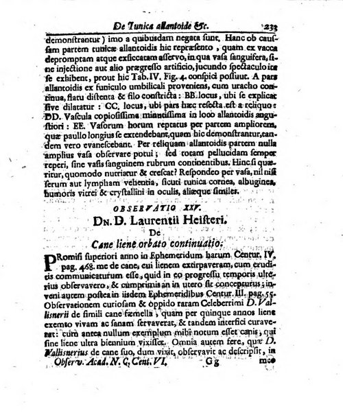 Academiae Caesareo-Leopoldinae naturae curiosorum ephemerides, sive Observationum medico.phisicarum ...