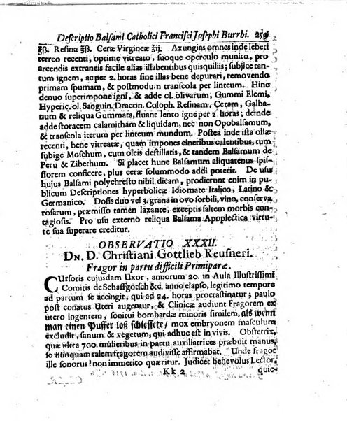 Academiae Caesareo-Leopoldinae naturae curiosorum ephemerides, sive Observationum medico.phisicarum ...