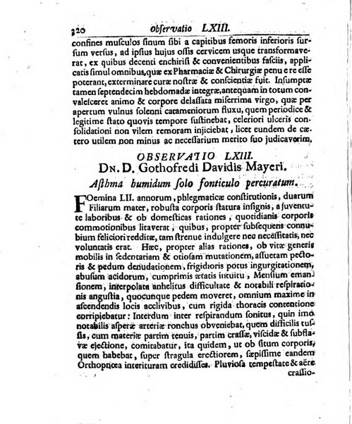 Academiae Caesareo-Leopoldinae naturae curiosorum ephemerides, sive Observationum medico.phisicarum ...