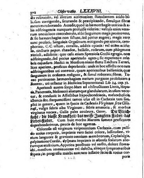 Academiae Caesareo-Leopoldinae naturae curiosorum ephemerides, sive Observationum medico.phisicarum ...