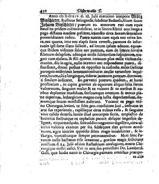 Academiae Caesareo-Leopoldinae naturae curiosorum ephemerides, sive Observationum medico.phisicarum ...