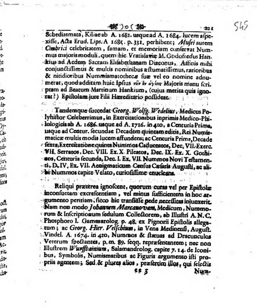 Academiae Caesareo-Leopoldinae naturae curiosorum ephemerides, sive Observationum medico.phisicarum ...