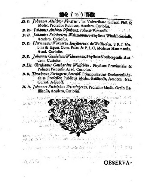 Academiae Caesareo-Leopoldinae naturae curiosorum ephemerides, sive Observationum medico.phisicarum ...