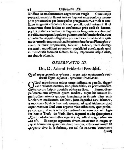 Academiae Caesareo-Leopoldinae naturae curiosorum ephemerides, sive Observationum medico.phisicarum ...