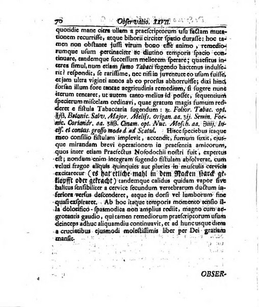 Academiae Caesareo-Leopoldinae naturae curiosorum ephemerides, sive Observationum medico.phisicarum ...