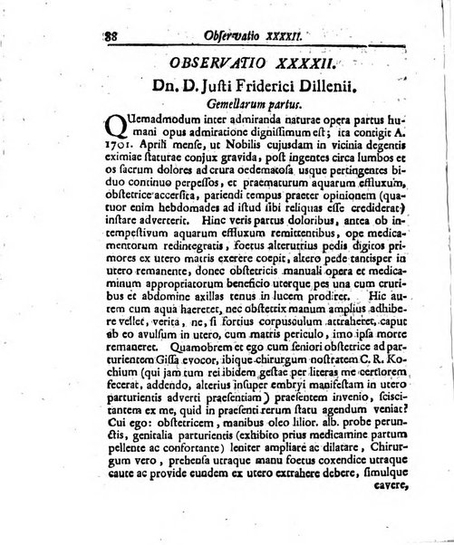 Academiae Caesareo-Leopoldinae naturae curiosorum ephemerides, sive Observationum medico.phisicarum ...