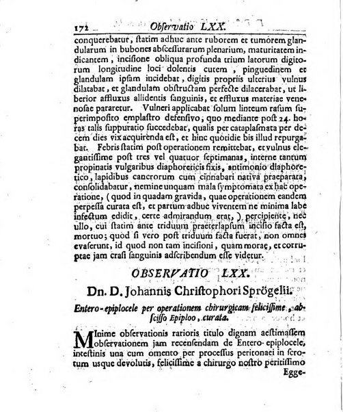 Academiae Caesareo-Leopoldinae naturae curiosorum ephemerides, sive Observationum medico.phisicarum ...