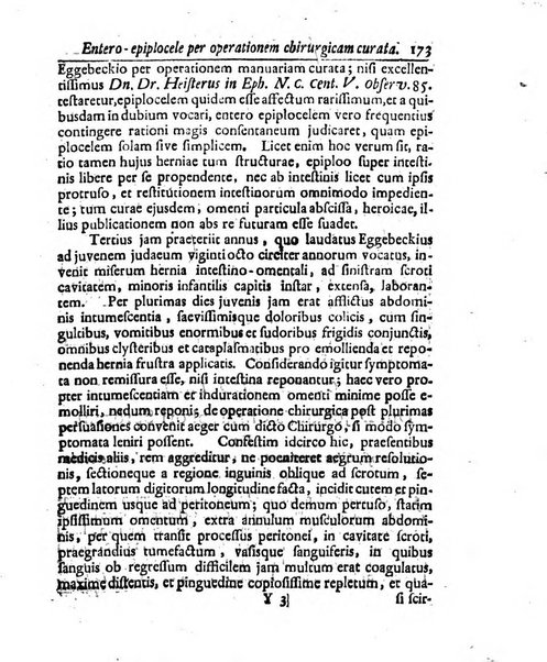 Academiae Caesareo-Leopoldinae naturae curiosorum ephemerides, sive Observationum medico.phisicarum ...