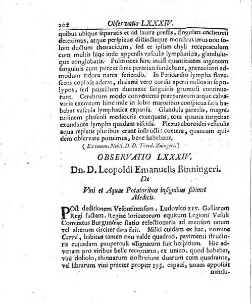 Academiae Caesareo-Leopoldinae naturae curiosorum ephemerides, sive Observationum medico.phisicarum ...