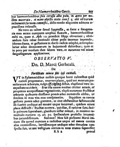 Academiae Caesareo-Leopoldinae naturae curiosorum ephemerides, sive Observationum medico.phisicarum ...