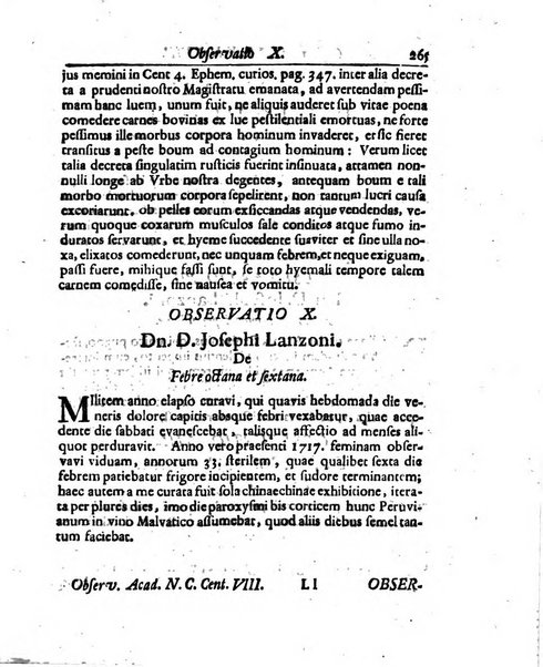 Academiae Caesareo-Leopoldinae naturae curiosorum ephemerides, sive Observationum medico.phisicarum ...