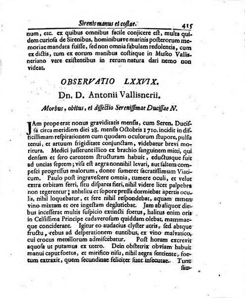 Academiae Caesareo-Leopoldinae naturae curiosorum ephemerides, sive Observationum medico.phisicarum ...