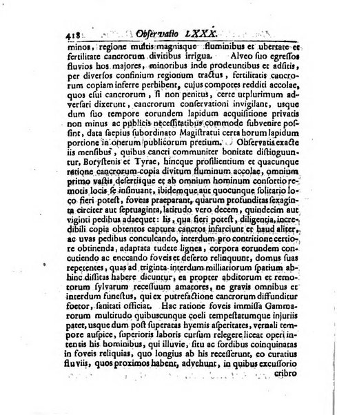 Academiae Caesareo-Leopoldinae naturae curiosorum ephemerides, sive Observationum medico.phisicarum ...