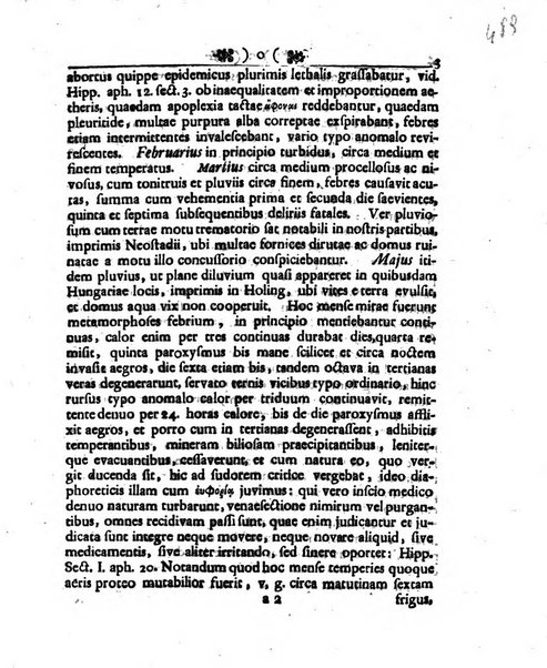 Academiae Caesareo-Leopoldinae naturae curiosorum ephemerides, sive Observationum medico.phisicarum ...