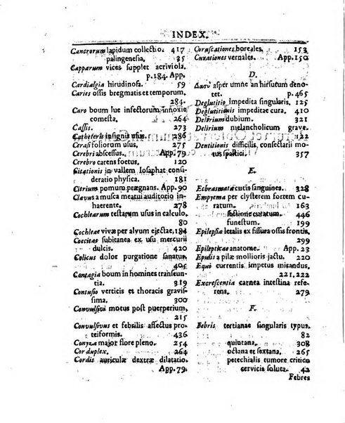 Academiae Caesareo-Leopoldinae naturae curiosorum ephemerides, sive Observationum medico.phisicarum ...