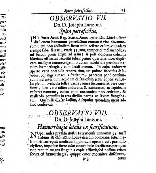 Academiae Caesareo-Leopoldinae naturae curiosorum ephemerides, sive Observationum medico.phisicarum ...