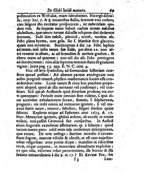 Academiae Caesareo-Leopoldinae naturae curiosorum ephemerides, sive Observationum medico.phisicarum ...