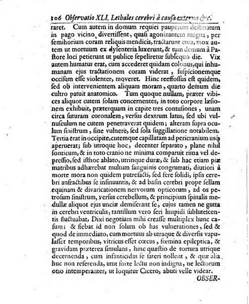 Academiae Caesareo-Leopoldinae naturae curiosorum ephemerides, sive Observationum medico.phisicarum ...