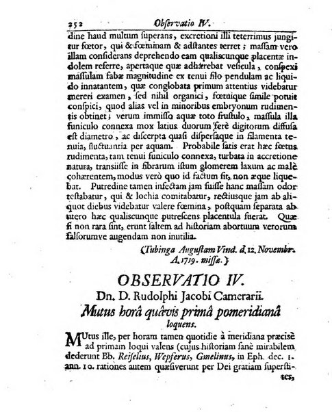 Academiae Caesareo-Leopoldinae naturae curiosorum ephemerides, sive Observationum medico.phisicarum ...