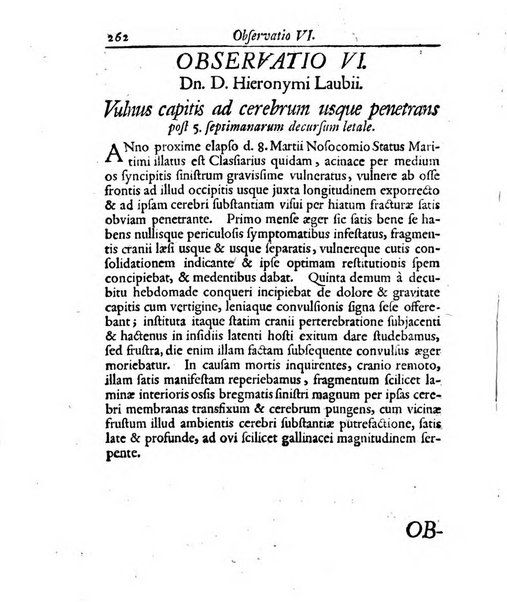 Academiae Caesareo-Leopoldinae naturae curiosorum ephemerides, sive Observationum medico.phisicarum ...