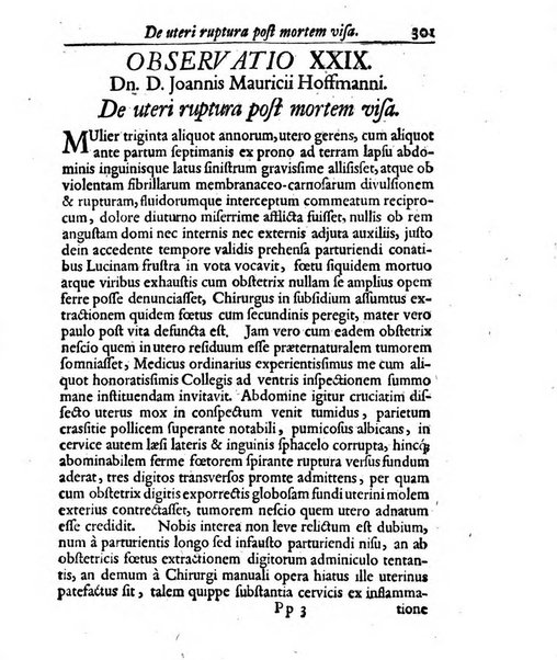 Academiae Caesareo-Leopoldinae naturae curiosorum ephemerides, sive Observationum medico.phisicarum ...