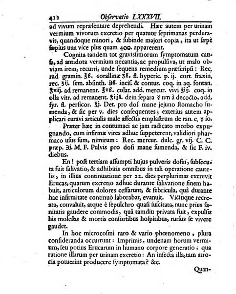 Academiae Caesareo-Leopoldinae naturae curiosorum ephemerides, sive Observationum medico.phisicarum ...