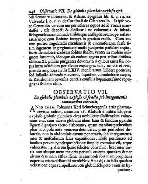 Academiae Caesareo-Leopoldinae naturae curiosorum ephemerides, sive Observationum medico.phisicarum ...