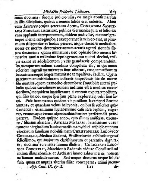 Academiae Caesareo-Leopoldinae naturae curiosorum ephemerides, sive Observationum medico.phisicarum ...