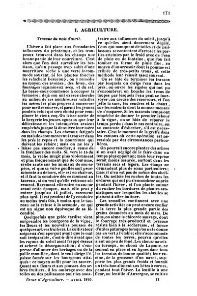 L'agriculteur praticien revue de l'agriculture francaise et etrangere