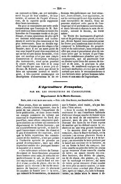 L'agriculteur praticien revue de l'agriculture francaise et etrangere